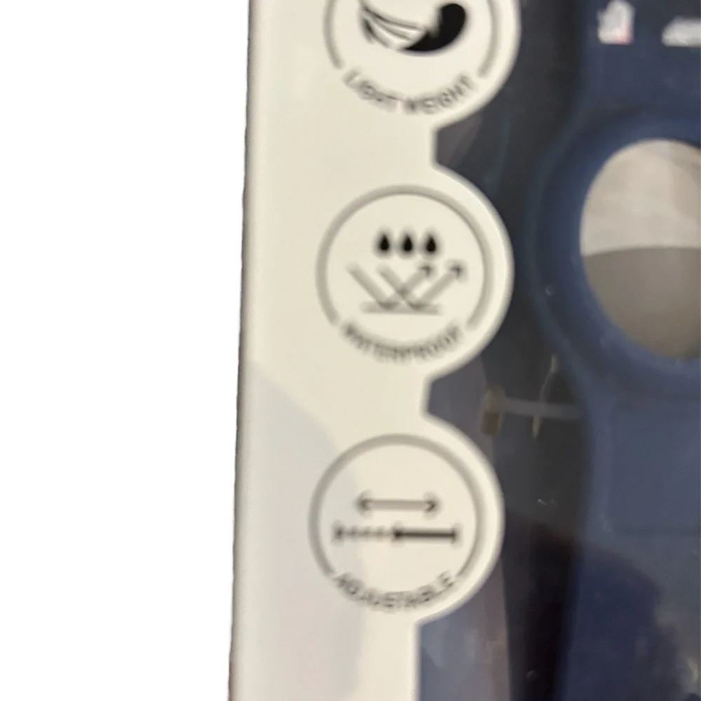 Navy Dog Collar for Apple AirTag